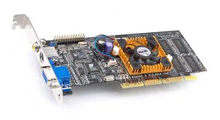 Foto de la ASUS V7100PRO/T, una tarjeta grfica con chip MX 400