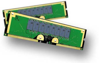 Mdulos de memoria Rambus en formato RIMM