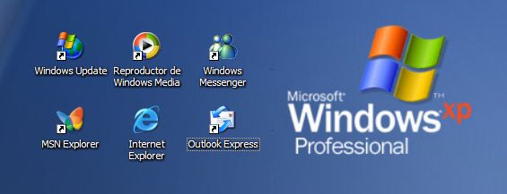Algunas de las aplicaciones incluidas en Windows XP Professional