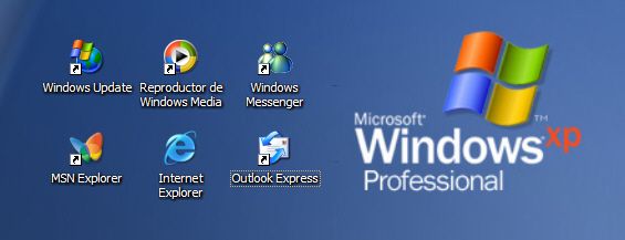 Algunas de las aplicaciones incluidas en Windows XP Professional